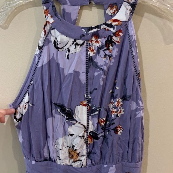 Altar’d State Purple Floral Huelva Maxi Small - Picture 4 of 10